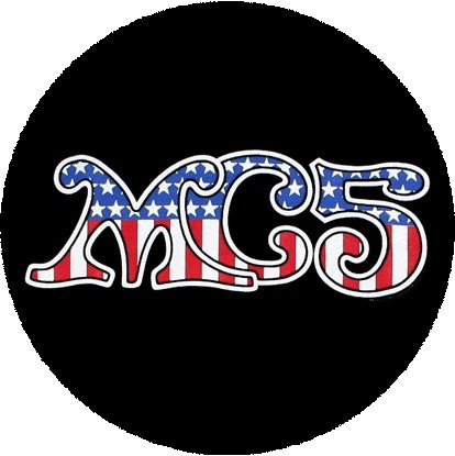 MC5: American Flag (nagy jelvény, 3,7 cm)