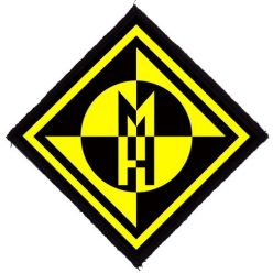 MACHINE HEAD: Logo Classic (65x65) (felvarró)