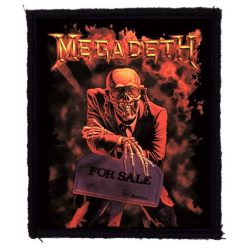 MEGADETH: Peace Sells (8 cm x 9,5 cm) (felvarró)