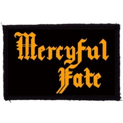 MERCYFUL FATE: Logo (9,5 cm x 6 cm) (felvarró)