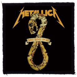   METALLICA: Don't Tread On Me (9,5 cm x 9,5 cm) (felvarró)