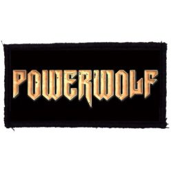 POWERWOLF: Logo (9,5 cm x 4,5 cm) (felvarró)