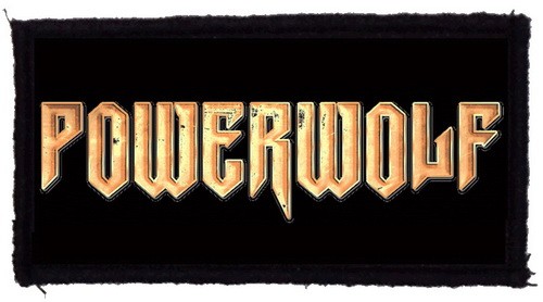 POWERWOLF: Logo (95x45) (felvarró)