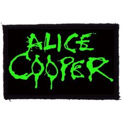 ALICE COOPER: Logo (9,5 cm x 6 cm) (felvarró)