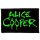 ALICE COOPER: Logo (9,5 cm x 6 cm) (felvarró)