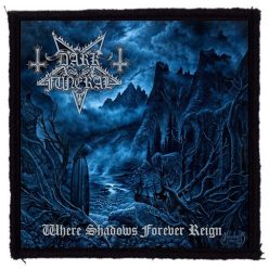 DARK FUNERAL: Where Shadows (9,5 cm x 9,5 cm) (felvarró)