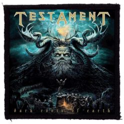 TESTAMENT: Dark Roots Of The Earth (9,5 cm x 9,5 cm) (patch)