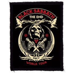   BLACK SABBATH: The End World Tour (7 cm x 9,5 cm) (felvarró)