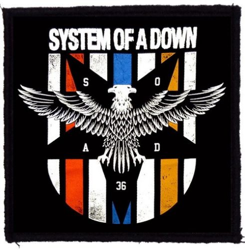 SYSTEM OF A DOWN: Eagle (95x95) (felvarró)