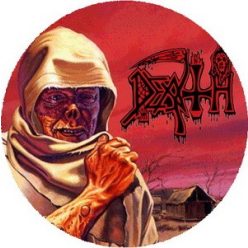 DEATH: Leprosy (nagy jelvény, 3,7 cm)