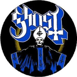 GHOST: Papa (nagy jelvény, 3,7 cm)