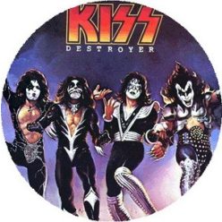 KISS: Destroyer (nagy jelvény, 3,7 cm)