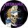 METALLICA: Damaged Justice (big badge, 3.7 cm) 