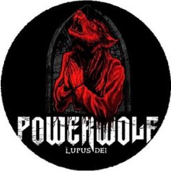 POWERWOLF: Lupus Dei (nagy jelvény, 3,7 cm)