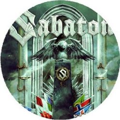 SABATON: Heroes (nagy jelvény, 3,7 cm)