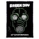 GREEN DAY: Gas Mask (70x95) (felvarró)