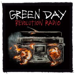 GREEN DAY: Revolution Radio (9,5 cm x 9,5 cm) (felvarró)