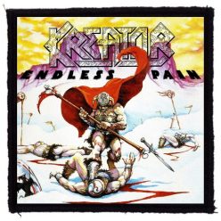 KREATOR: Endless Pain (9,5 cm x 9,5 cm) (felvarró)