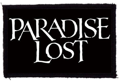 PARADISE LOST: Logo (95x60) (felvarró)