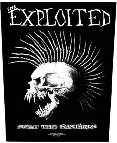 EXPLOITED: Beat The Bastards (backpatch)