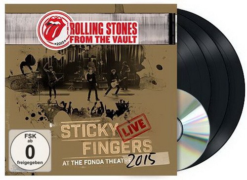 ROLLING STONES: Sticky Fingers Live 2015 (3LP+DVD)