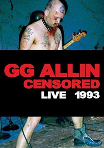 G.G. ALLIN: Uncensored - Live 1993 (DVD)