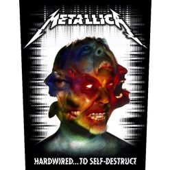 METALLICA: Hardwired (hátfelvarró / backpatch)