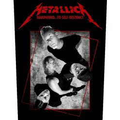   METALLICA: Hardwired Concrete (Band) (hátfelvarró / backpatch)