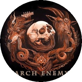 ARCH ENEMY: Will To Power (jelvény, 2,5 cm)