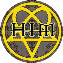 HIM: Logo (badge, 2,5 cm)