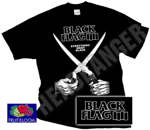 BLACK FLAG: Everything Went Black (póló)