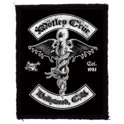MÖTLEY CRÜE: Hollywood (7,5 cm x 9,5 cm) (felvarró)
