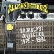 ALLMAN BROTHERS BAND: Broadcast Collection 1979-1994 (8CD)