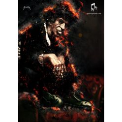 CARICATURE - Keef (zászló, 60x85)