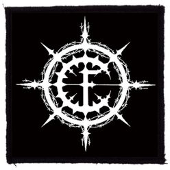 CARPATHIAN FOREST: Logo (9,5 cm x 9,5 cm) (patch)