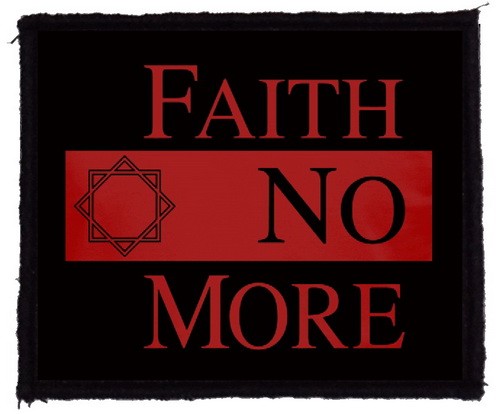 FAITH NO MORE: FNM (95x75) (felvarró)