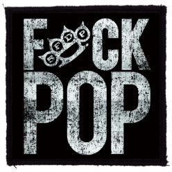   FIVE FINGER DEATH PUNCH: Fuck Pop (9,5 cm x 9,5 cm) (felvarró)