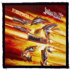 JUDAS PRIEST: Firepower (9,5 cm x 9,5 cm) (felvarró)