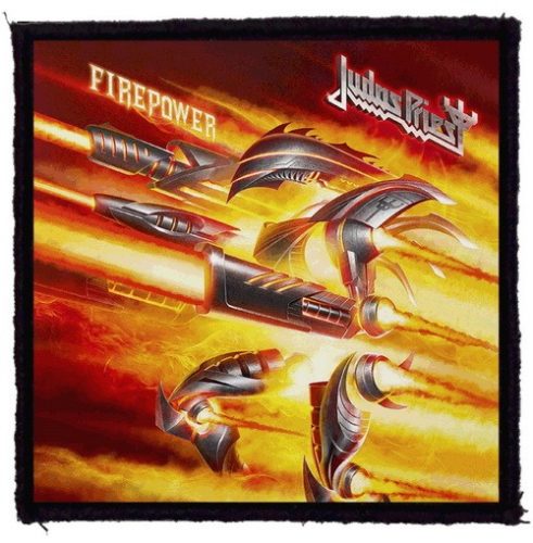 JUDAS PRIEST: Firepower (95x95) (felvarró)
