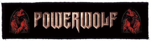 POWERWOLF: Logo Superstrip (20 x 5 cm) (felvarró)