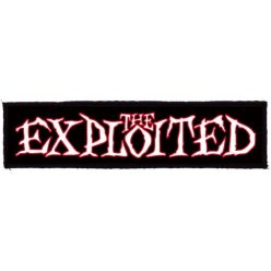 EXPLOITED: Logo Big Superstrip (20 cm x 5 cm) (felvarró)