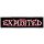 EXPLOITED: Logo Big Superstrip (20 cm x 5 cm) (felvarró)