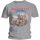 IRON MAIDEN: Trooper Vintage Circle (grey) (t-shirt)