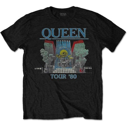 QUEEN: Tour '80 (póló)