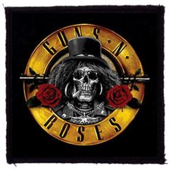   GUNS N' ROSES: Skull Bullet (9,5 cm x 9,5 cm) (felvarró)
