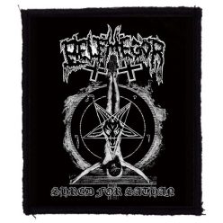 BELPHEGOR: Shred For Sathan (8 cm x 9,5 cm) (felvarró)