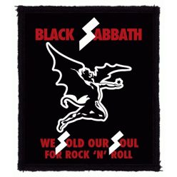 BLACK SABBATH: We Sold Our Souls (8 cm x 9,5 cm) (felvarró)