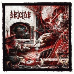   DEICIDE: Overtures Of Blasphemy (9,5 cm x 9,5 cm) (felvarró)