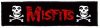 MISFITS: Logo Superstrip (20 x 5 cm) (felvarró)