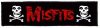 MISFITS: Logo Superstrip (20 x 5 cm) (felvarró) MISFITS: Logo Superstrip (20 x 5 cm) (felvarró)